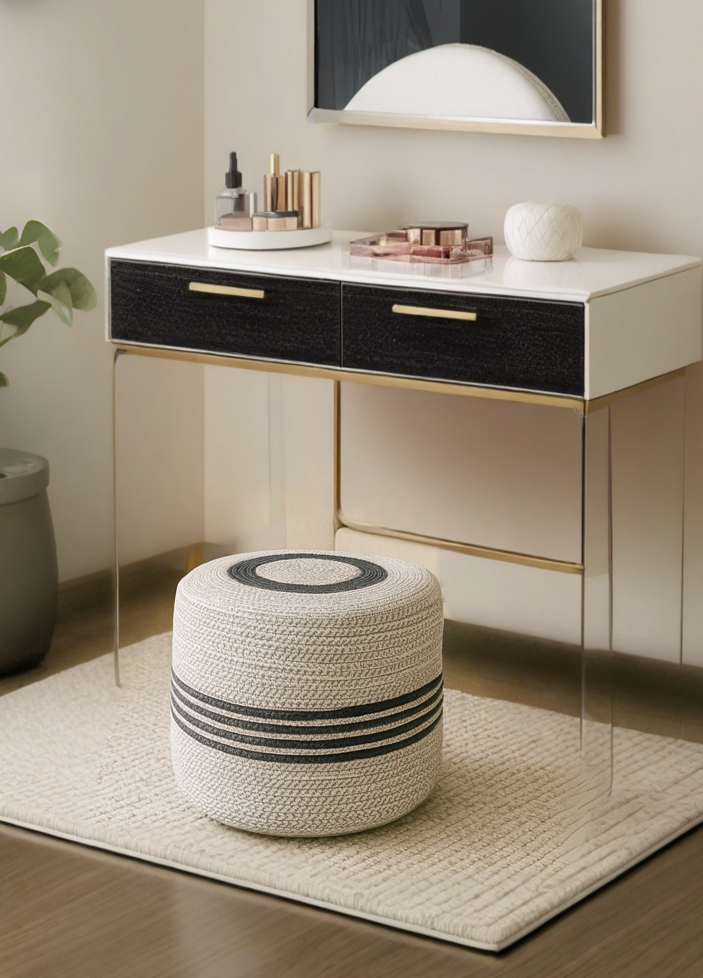 Boho Terra Moderin Jüt Puf