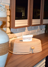 Oval Tasarım Minimalist Peçetelik