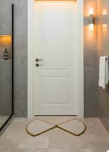 NatureLuxe Jute Toilet Seat Mat