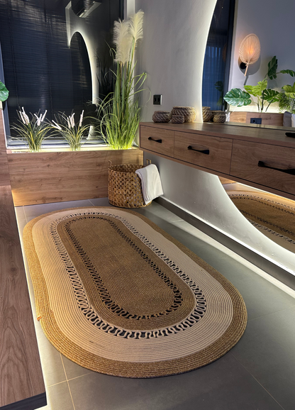 Jüt Kilim, Paspas, Mutfak Halısı, Banyo Paspası, Kilim, Halı, Oturma Odası Halısı, Balkon Paspası