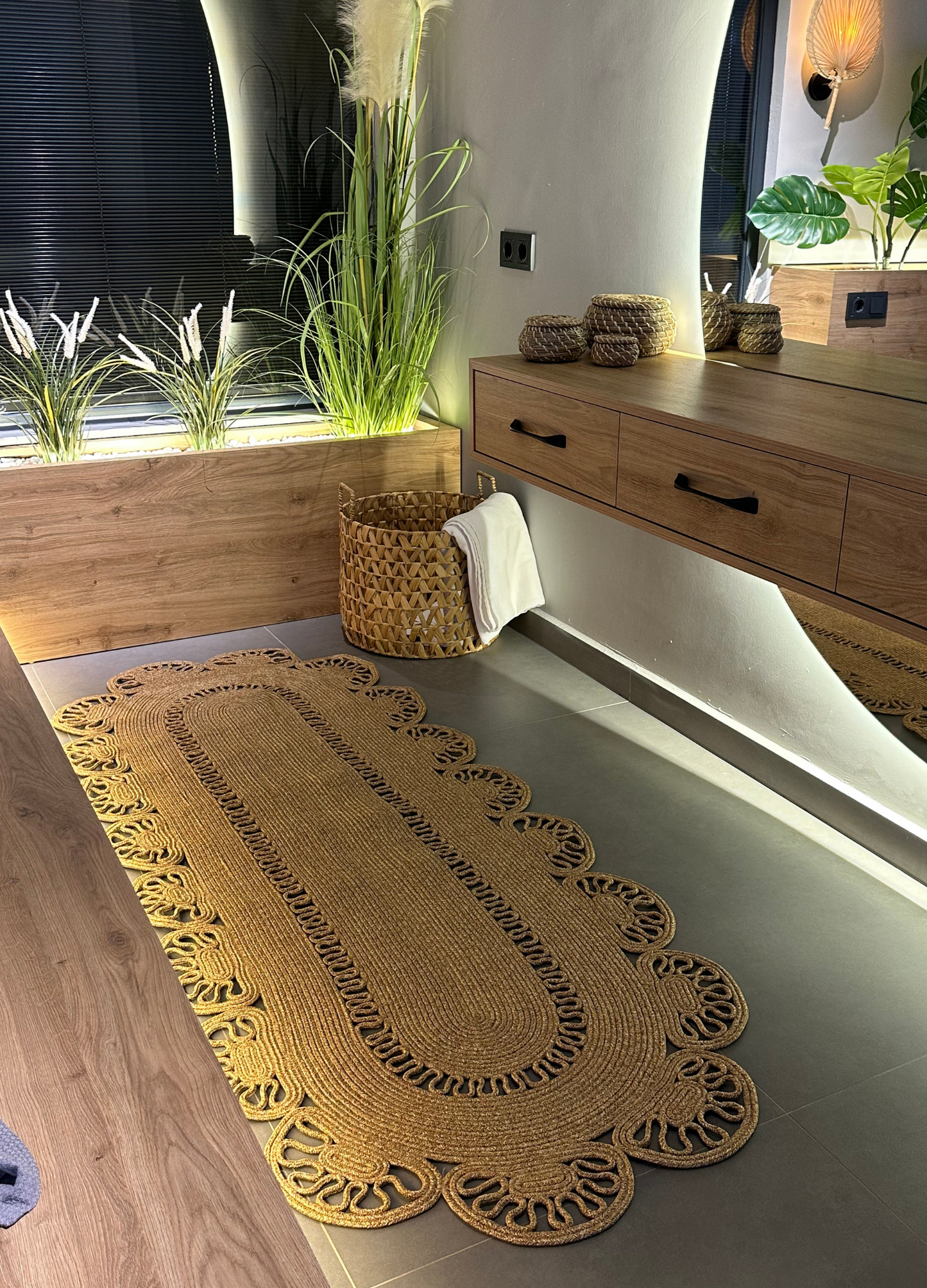 Jüt Kilim, Paspas, Mutfak Halısı, Banyo Paspası, Kilim, Halı, Oturma Odası Halısı, Balkon Paspası