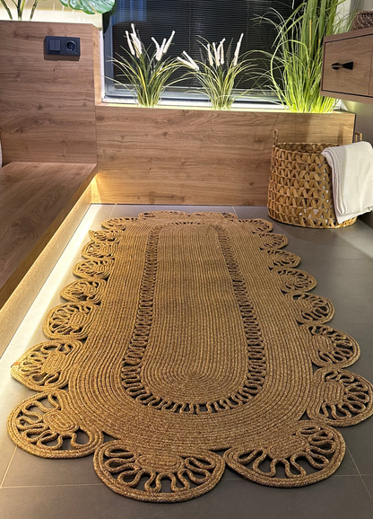 Jüt Kilim, Paspas, Mutfak Halısı, Banyo Paspası, Kilim, Halı, Oturma Odası Halısı, Balkon Paspası