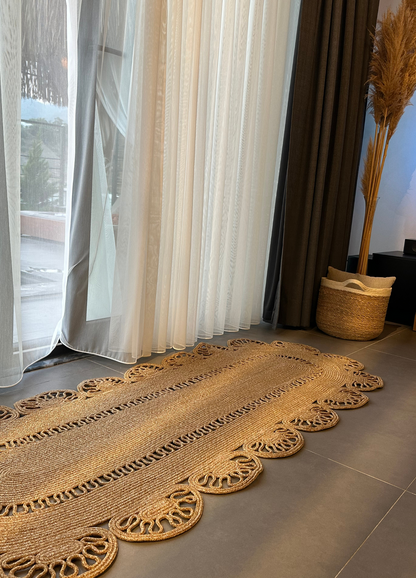 Jüt Kilim, Paspas, Mutfak Halısı, Banyo Paspası, Kilim, Halı, Oturma Odası Halısı, Balkon Paspası