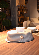 Oval Tasarım Minimalist Peçetelik
