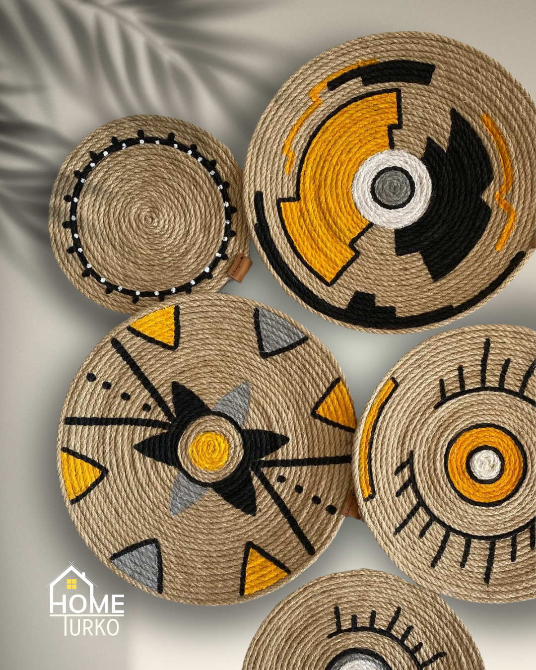 Five Bohemian Wall Hangings