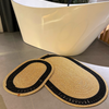 2-Piece Bathroom Mat Set