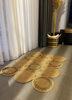 Bohemian Jute Patterned Carpet & Rug