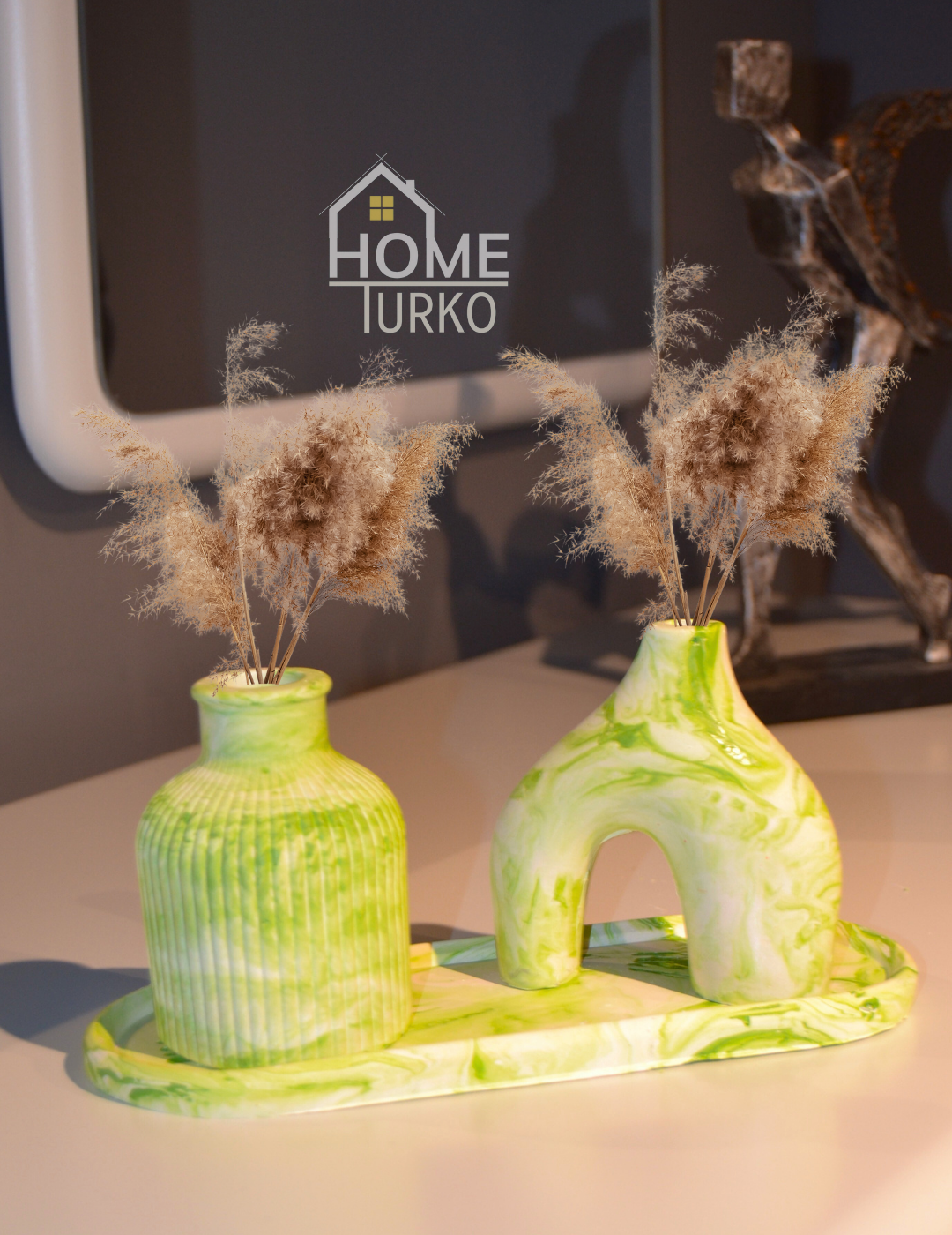 Bohemian Trinket Ornamental Vase Set