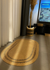 Jute Bohemian Carpet & Rug & Mat