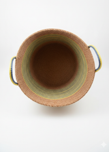 Handmade Jute Team Basket | Decorative and Multi-Purpose Storage Basket in Fan Colors