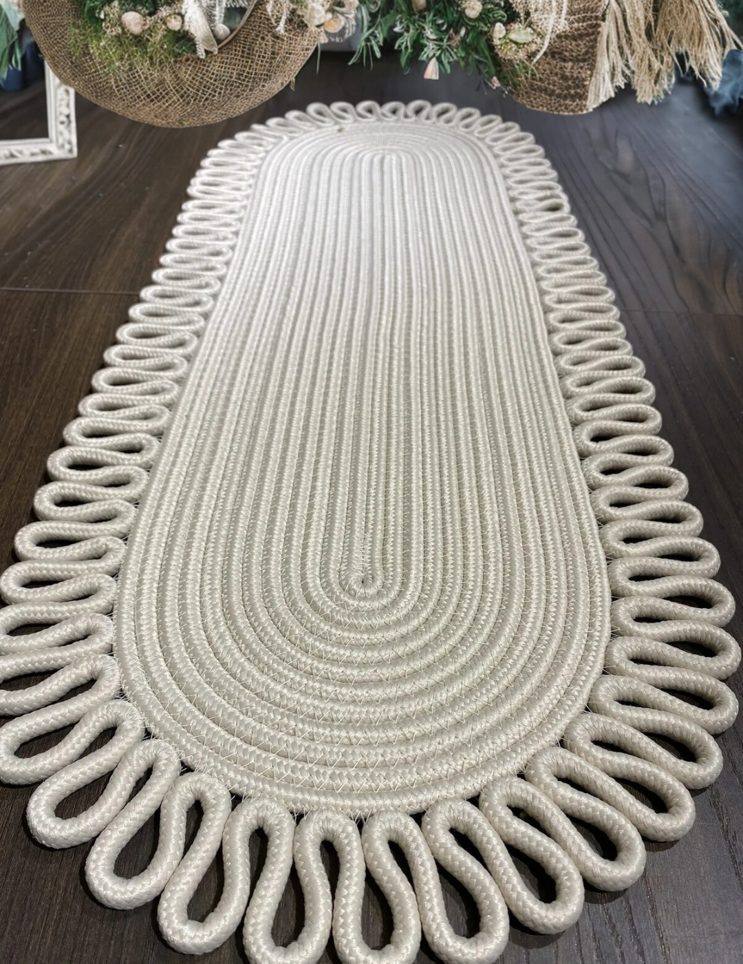 Bohem Dekoratif Runner / Masa Örtüsü