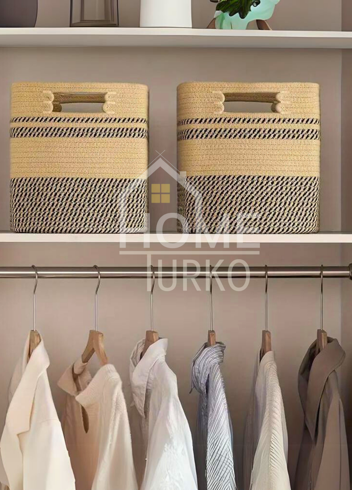 Jüt 3'Lü El Dokuması Organizer Kutu