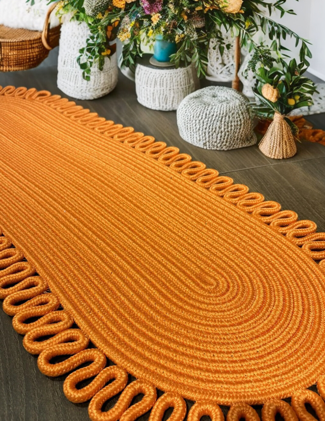 Bohem Dekoratif Runner / Masa Örtüsü