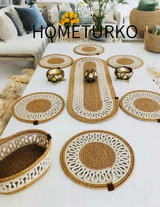 Yemek Masası Sunum Takımı 8'li Set