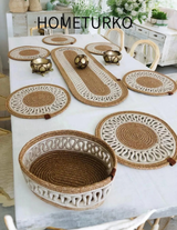 Yemek Masası Sunum Takımı 8'li Set