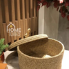 Bohem Yuvarlak Kapaklı Sepet Düzenleyici