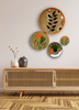 Four Bohemian Wall Decorations 