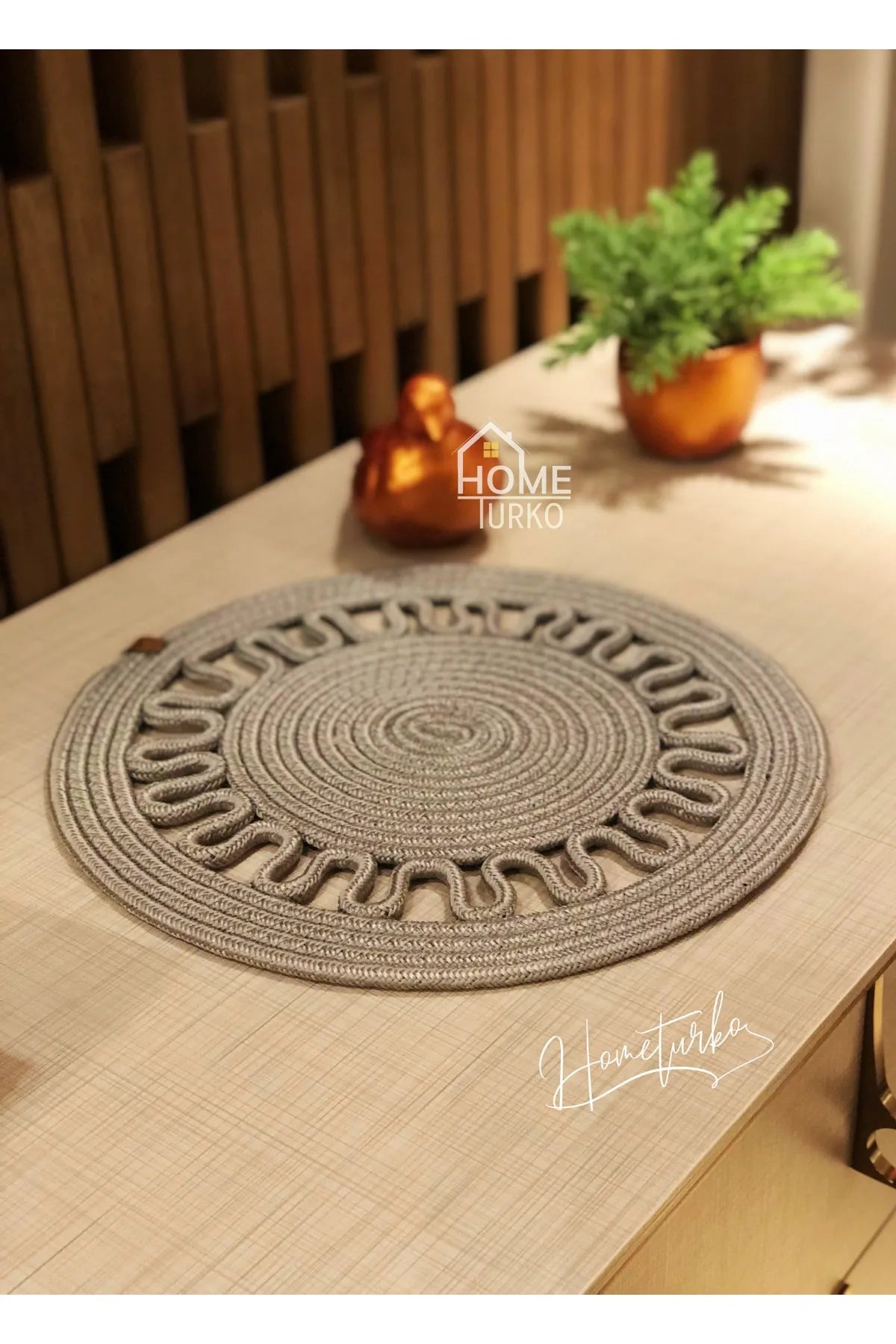 Bohem Desenli Supla Tabak Altlığı