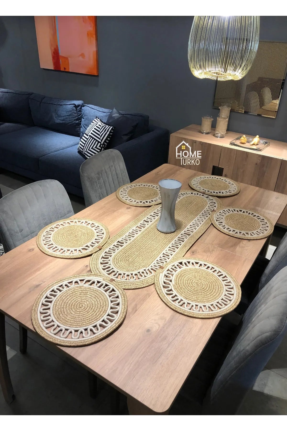 Supla & Runner Yemek Masası Sunum Takımı