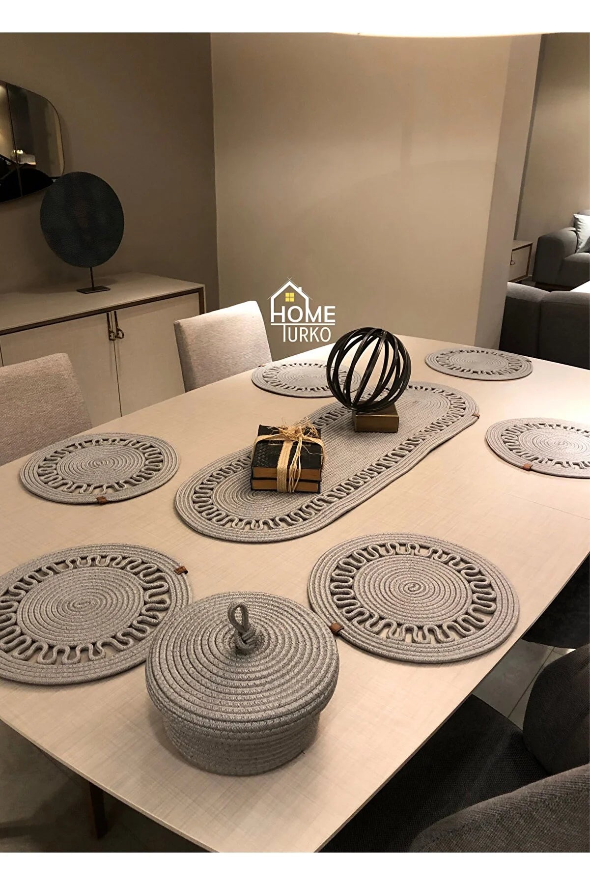 Supla & Runner Yemek Masası Sunum Takımı