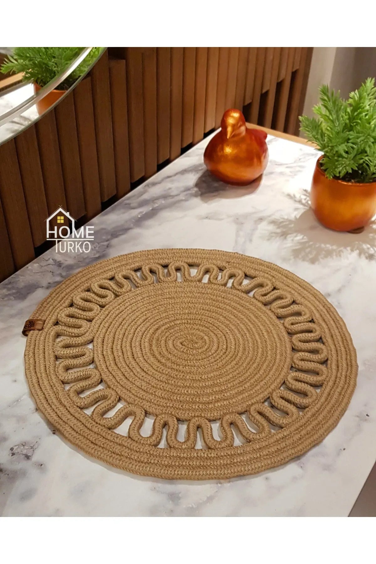 Bohem Desenli Supla Tabak Altlığı