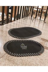 2'li Oval Banyo Paspas Takımı