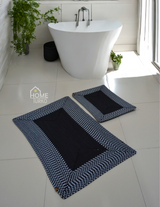 İkili Jüt Bohem Banyo Paspas Takımı