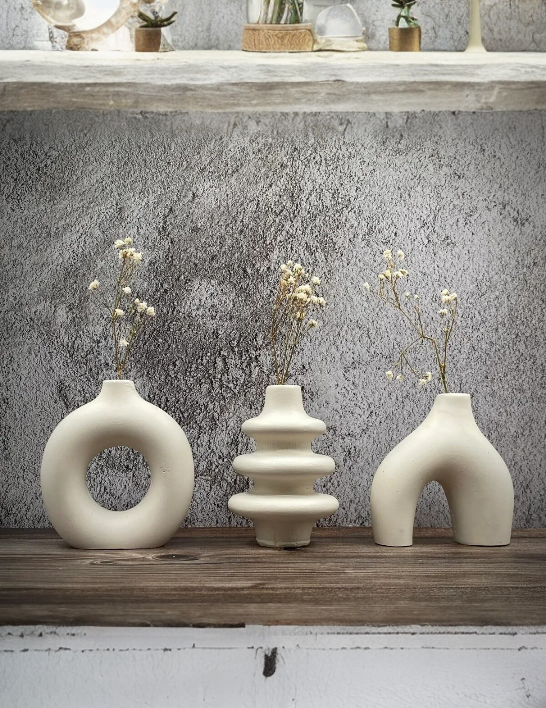 Bohemian Trinket Ornamental Vase Set 