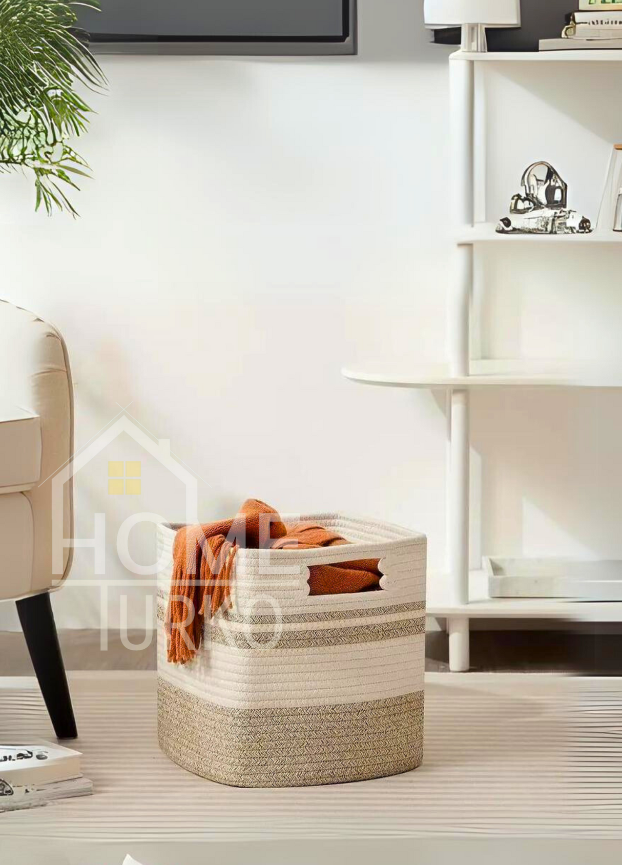Jüt 3'Lü El Dokuması Organizer Kutu