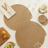 2-Pack Natural Jute Mat / Plate Mat