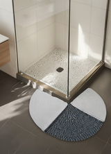 Nordic Weave Bathroom Mat Shower Cabin Doormat