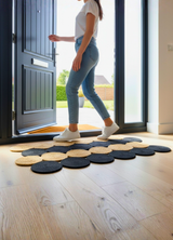 EcoWeave Jute Doormat Natural Boho Style Entrance Rug Bathroom Mat