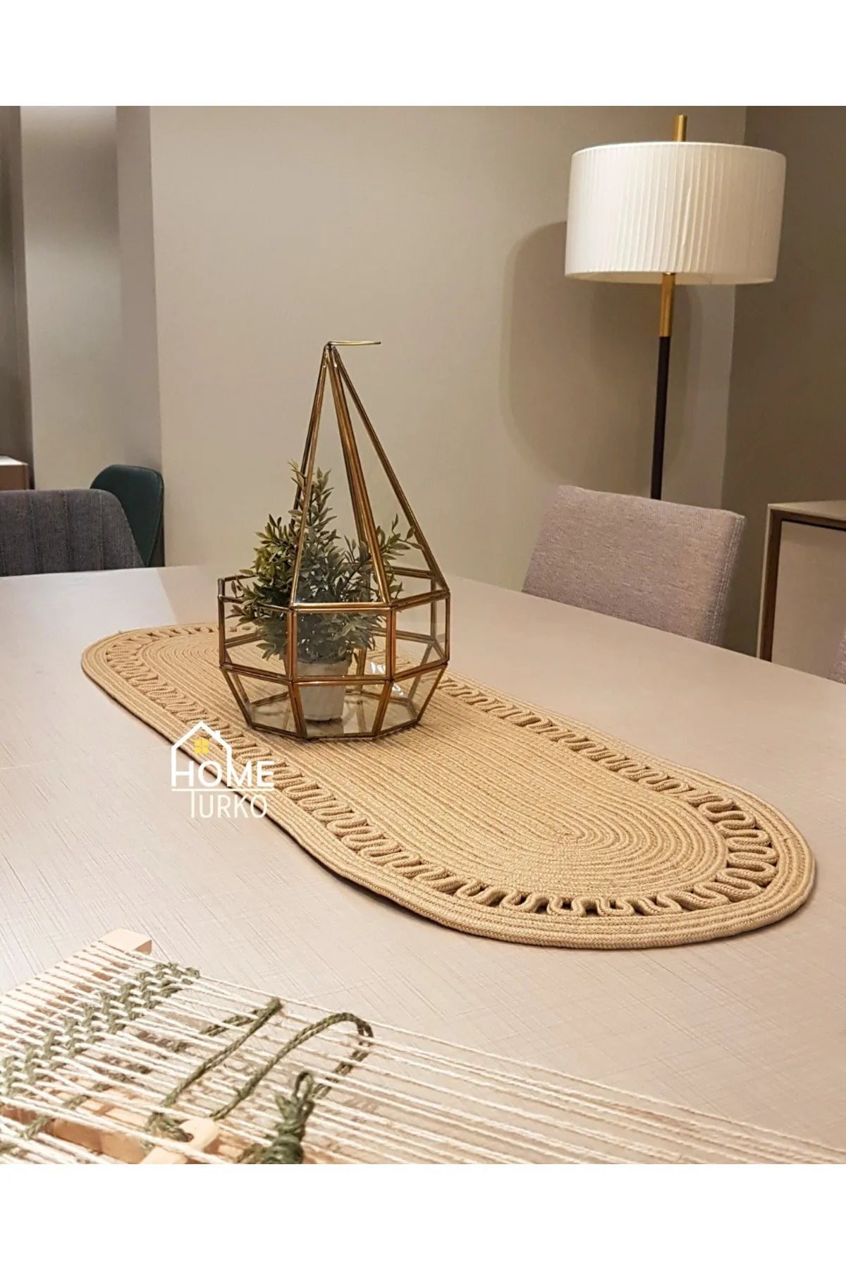 Modern Bohemian Runner, Table &amp; Coffee Table Cloth