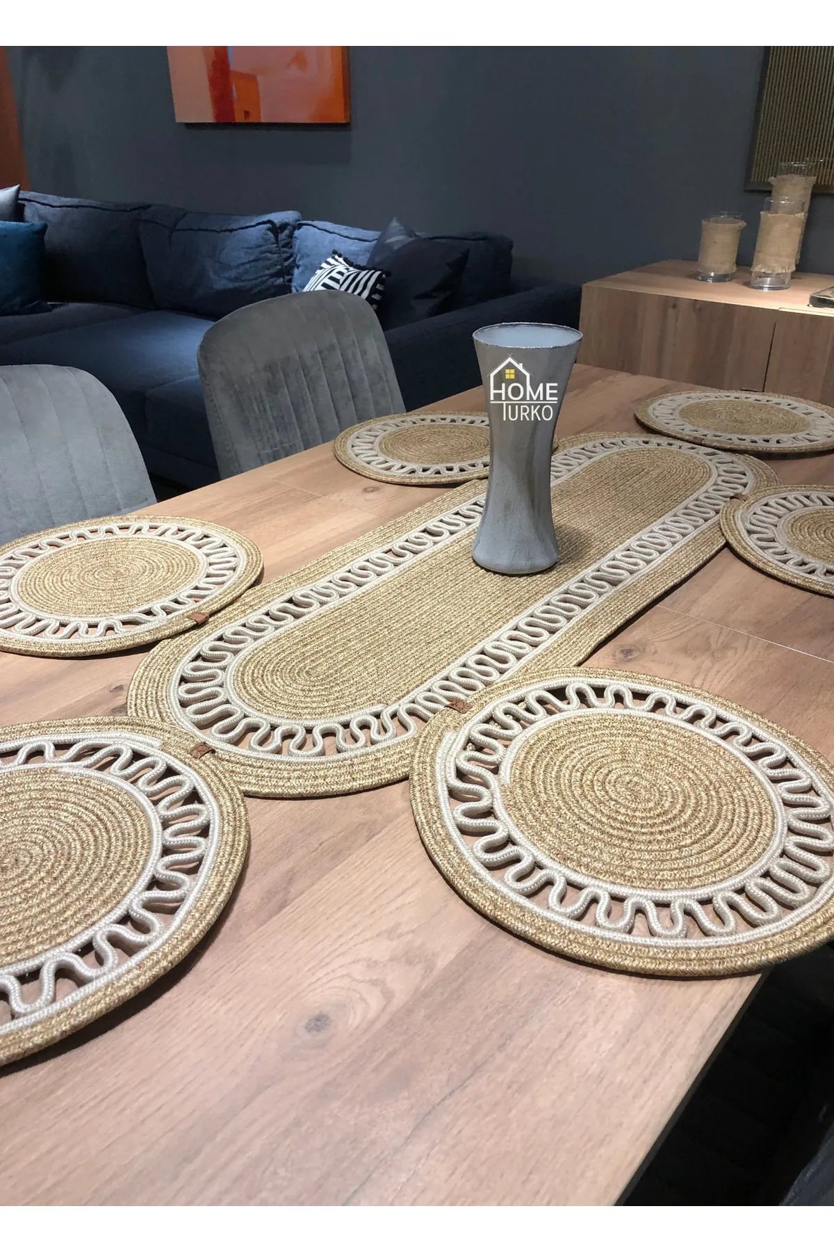 Supla & Runner Yemek Masası Sunum Takımı