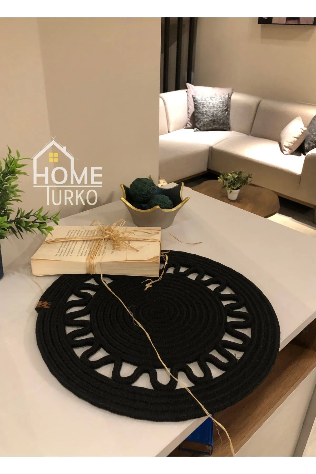 Bohem Desenli Supla Tabak Altlığı