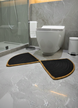NatureLuxe Jute Toilet Seat Mat