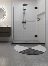 Nordic Weave Bathroom Mat Shower Cabin Doormat