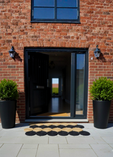 EcoWeave Jute Doormat Natural Boho Style Entrance Rug Bathroom Mat