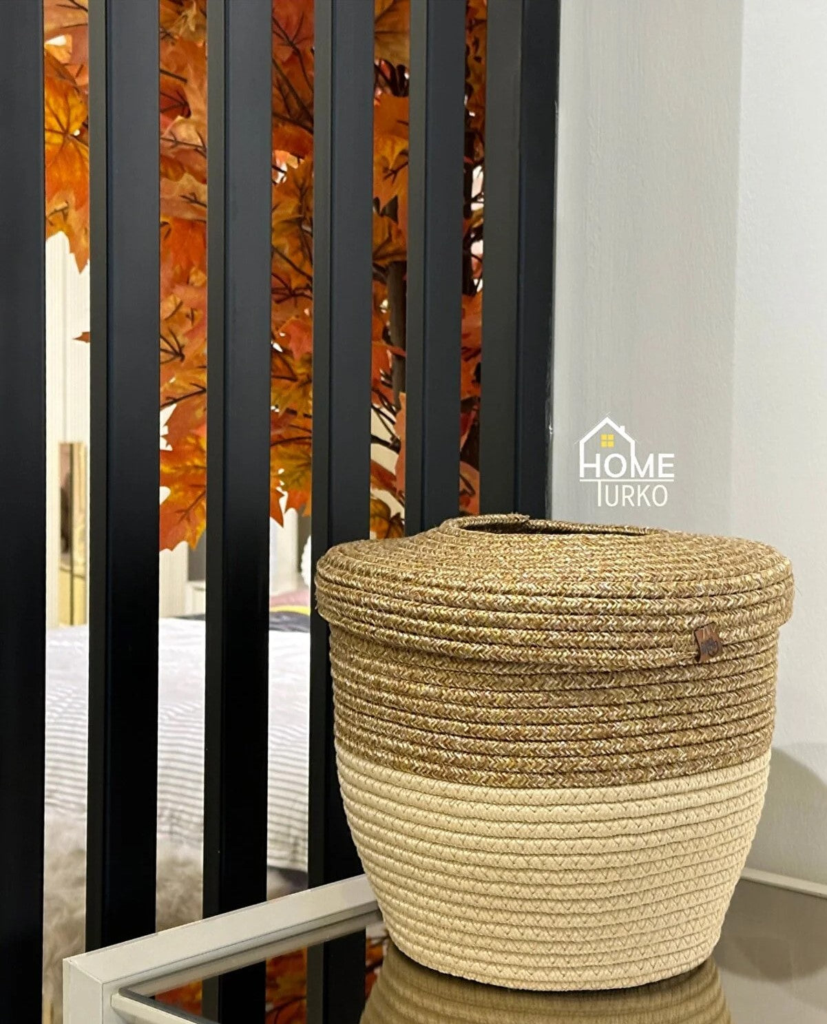 Bohem Çöp Sepeti Düzenleyici Sepet