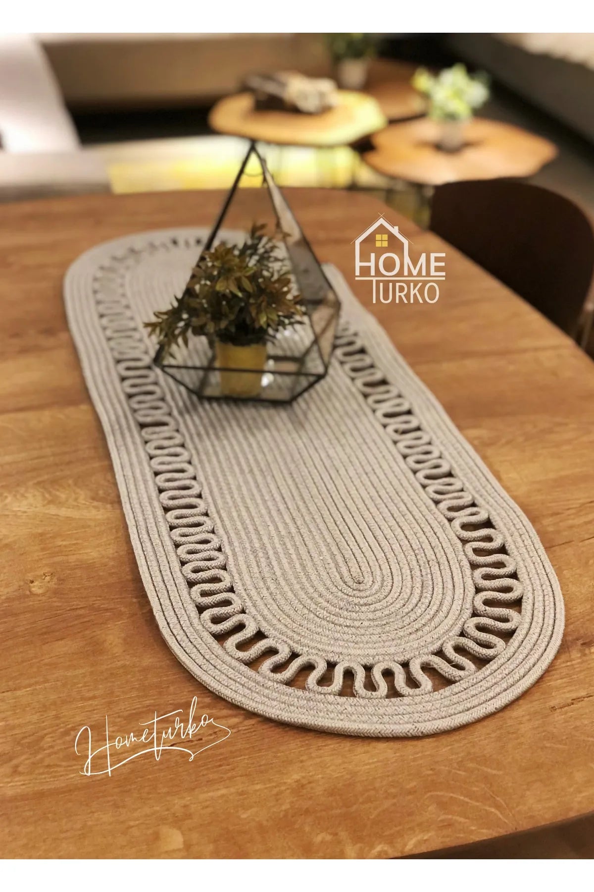 Modern Bohem Runner, Masa & Sehpa Örtüsü
