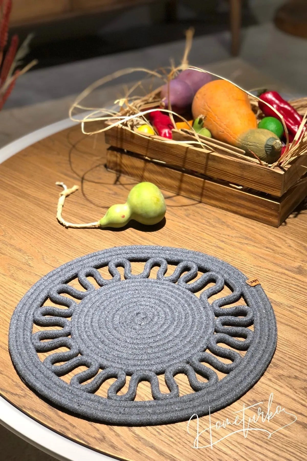 Bohem Desenli Supla Tabak Altlığı