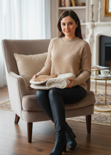 Elegant Handbag and Clutch Bag with Jute Hand Embroidery Details