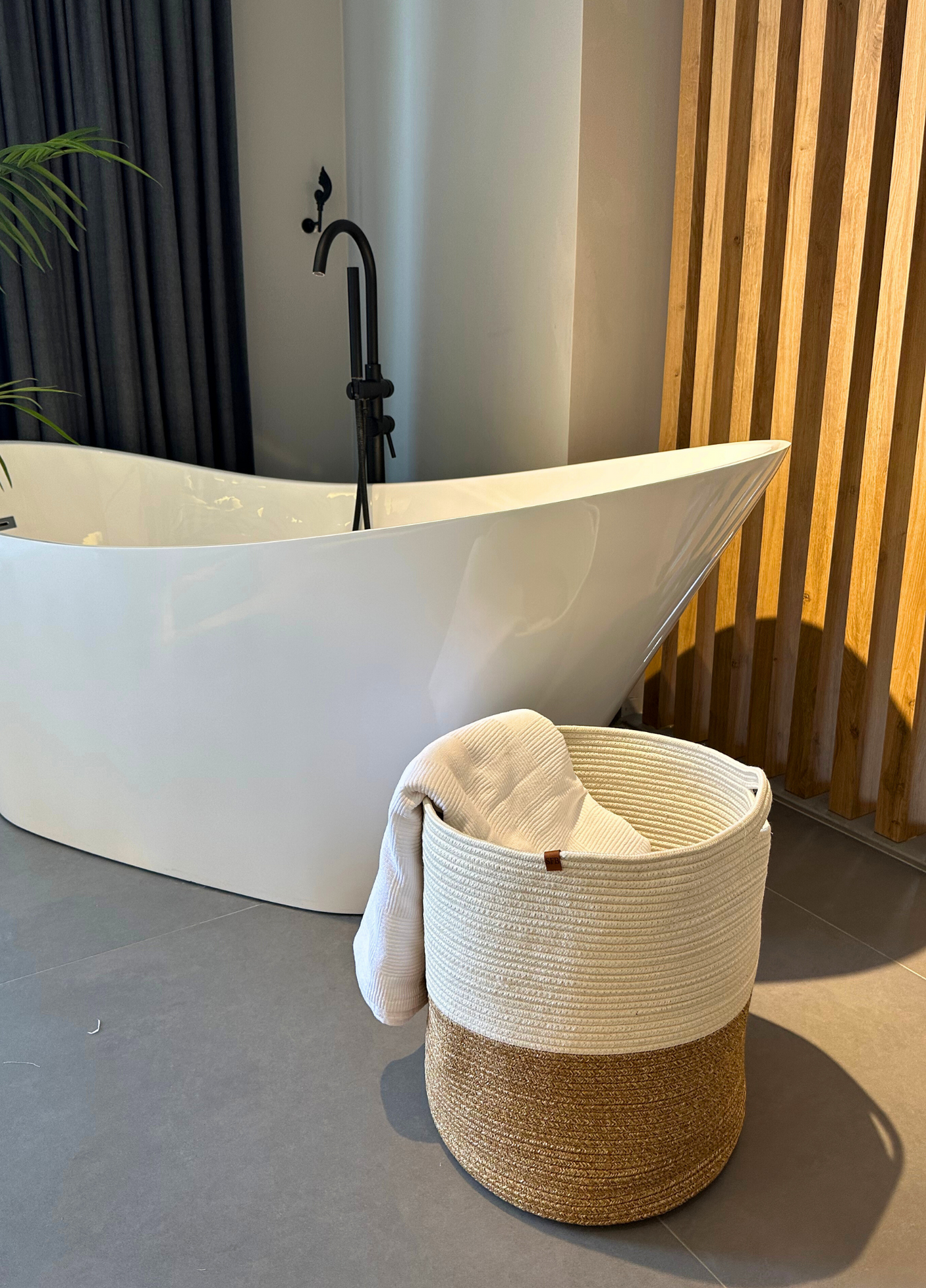 Bohemian Laundry Basket Organizer 