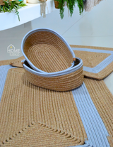 Boho Kare Banyo Paspas Takımı