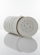 MonoCraft Jute Modern Touch, Handmade Knitted Large Volume Baskets with Lids