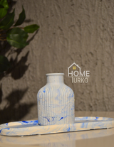 Double Bohemian Figurine and Ornamental Vase