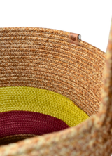 Handmade Jute Team Basket | Decorative and Multi-Purpose Storage Basket in Fan Colors