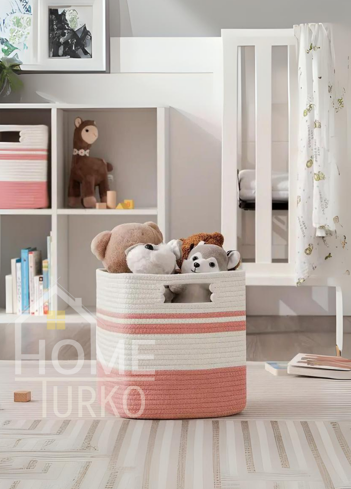 Jüt 3'Lü El Dokuması Organizer Kutu