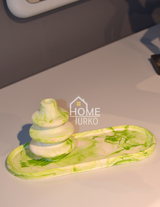 Double Bohemian Figurine and Ornamental Vase