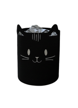 Sevimli Kedi Desenli Çocuk Odası Sepeti